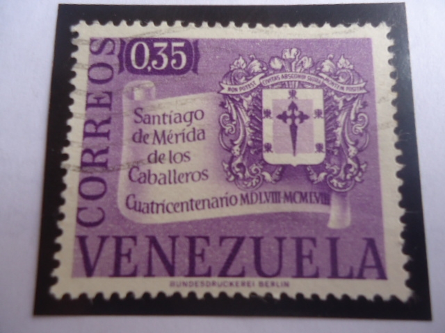 Santiago de Mérida de los Caballeros - Cuatricentenario de su Fundación (1558-1958)