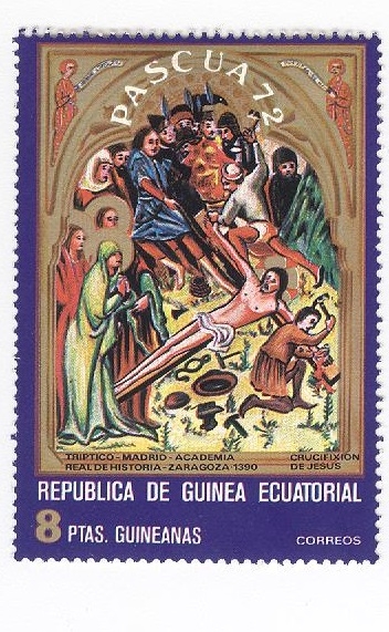 Pascua 1972. Crucifixión de Jesús