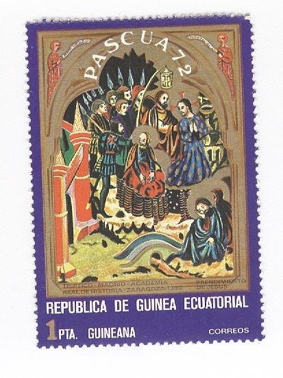 Pascua 1972. Prendimiento de Jesús