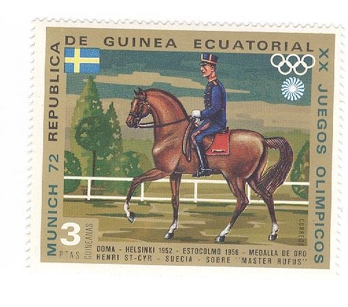 XX Juegos olimpicos Munich 1972. Equitación