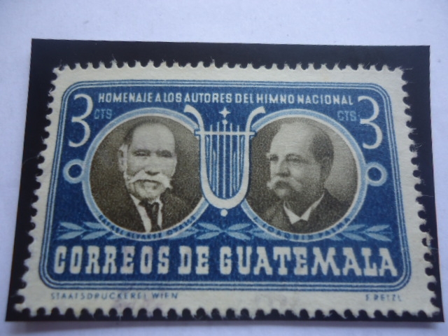 Homenaje a los Autores del Himno Nacional - Rafael Álvarez Ovalle (1858-1946) y José Joaquín Palmar 