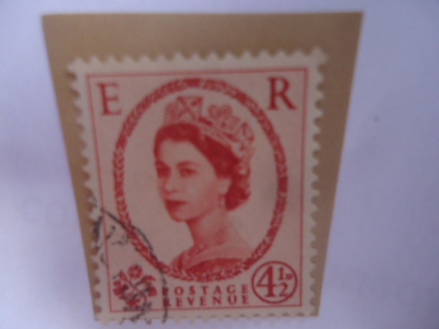 Queen Elizabeth II - 4,1/2 d- (1961) -(Predecimat Wilding)