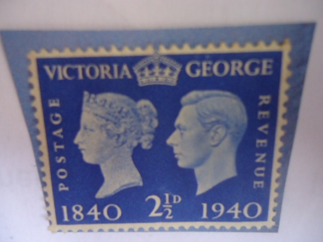 centenario del Sello Postal (1840-1940)- George VI e Isabel Bowes 