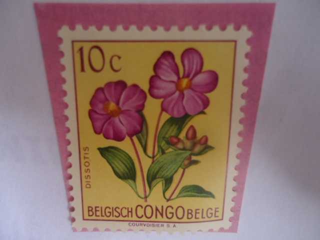 Congo Belga - DISSOTIS - Serie: Flores.