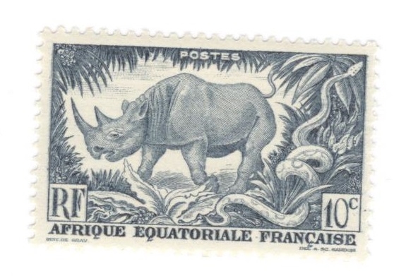 Colonias Francesas. África ecuatorial