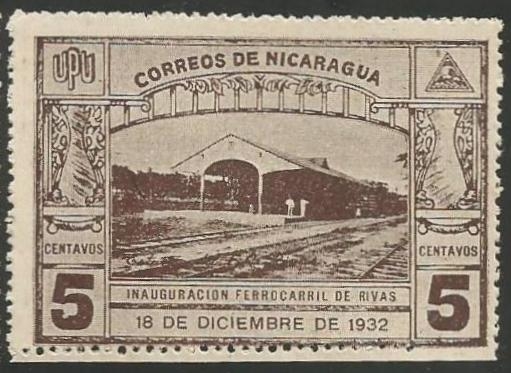 Inauguración de Ferrocarril de Rivas (1932)