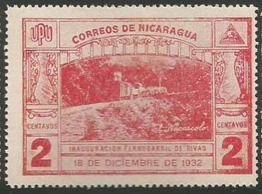 Inauguración de Ferrocarril de Rivas (1932)