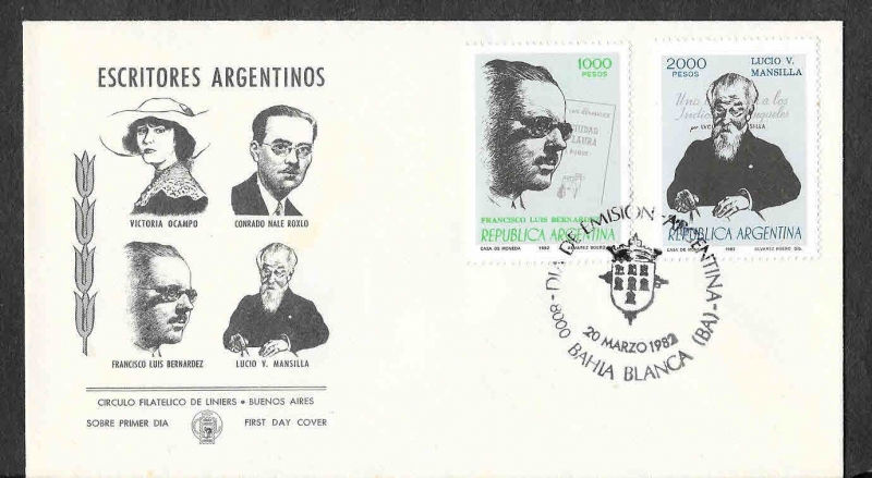 1334-1335 SPD Escritores Argentinos