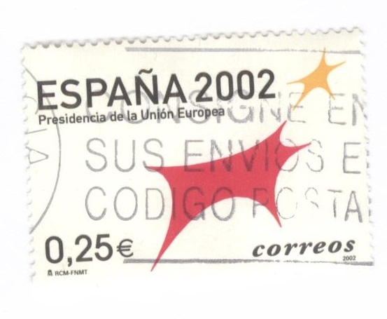 España 2002. Presidencia de la Union Europea