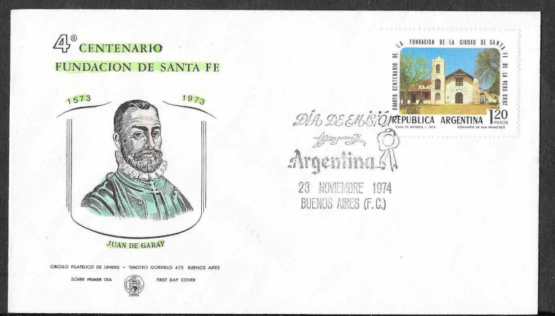 1030 - SPD IV Centenario de la Fundación de Santa Fé de Vera Cruz