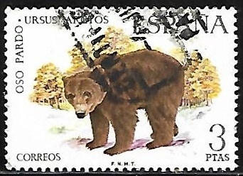 Fauna hispanica - Oso Pardo