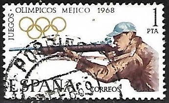 Juegos Olímpicos de Mexico 1968 - Tiro