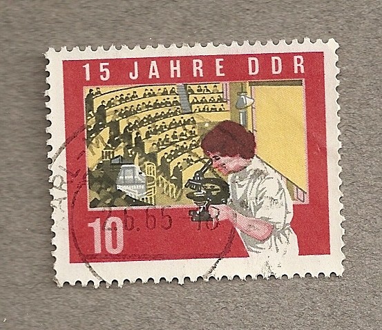 15 años de la DDR Alemania