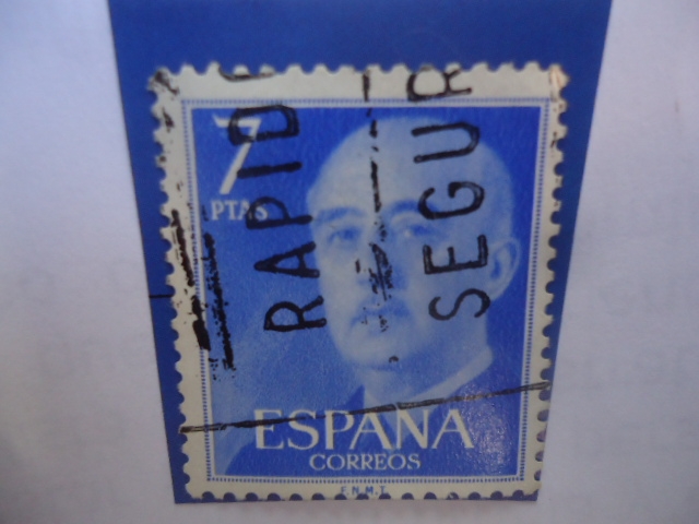 Ed:2226-Francisco Franco Bahamonde (1892-1975) Excaudillo de España-Serie:General Franco (V) 1955-