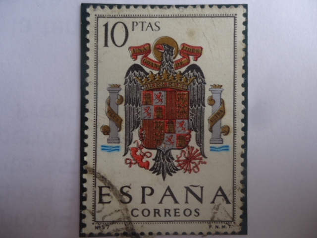 Ed:1704 - Escudo de Armas-España-Serie: Armas Provinciales 1966