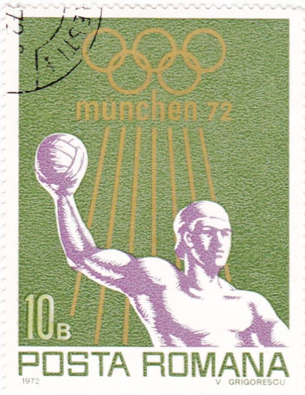 OLIMPIADA MUNICH'72 waterpolo