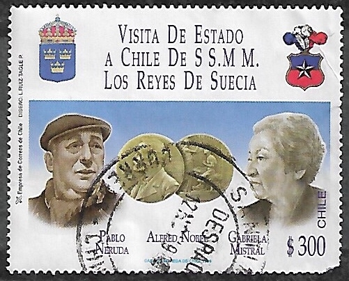 Visita de los Reyes de Suecia a Chile