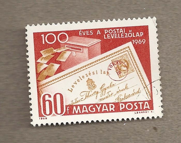 Centenario de la primera tarjeta postal