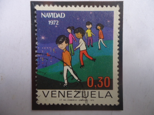 Navidad 1972 - Niños.