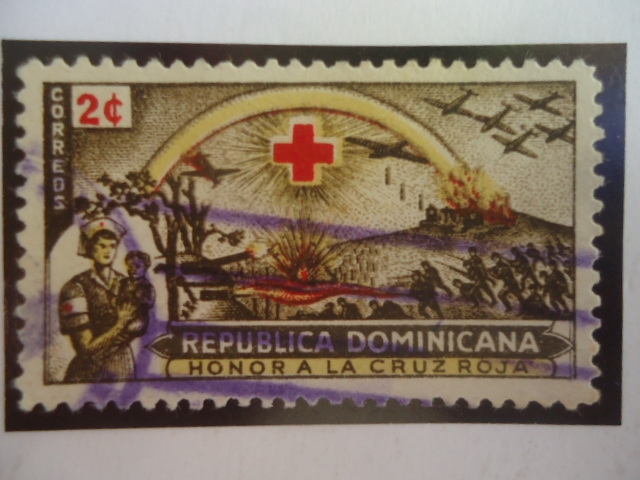 Honor a la Cruz Roja - Republica Dominicana.