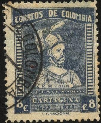 4to. centenario de CARTAGENA. PEDRO DE HEREDIA.