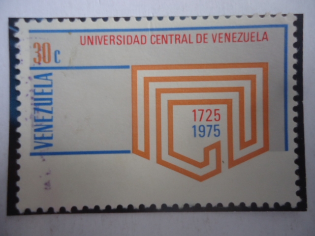 Universidad Nacional de Venezuela - Serie: 250 Años de la U.C.V. (1725-1975)