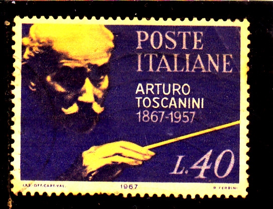 ARTURO TOSCANINI- director de orquesta