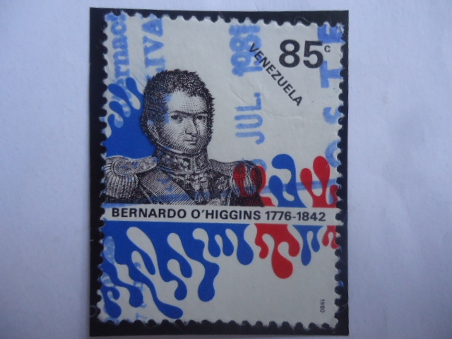 Bernardo O´Higgins (1776-1842)-Militar Chileño-Precursor de la Indp. Americana.