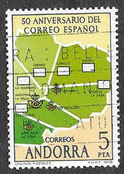 102a - L Aniversario del Correo Español