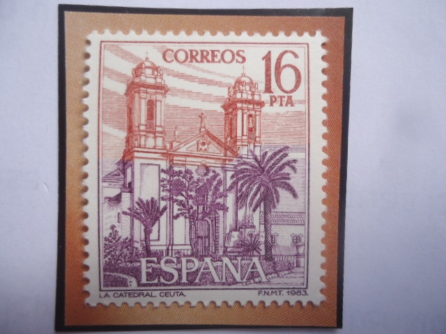 Ed:Es 2726 - Catedral - En la Ciudad de Ceuta - Serie: Turismo (1983)