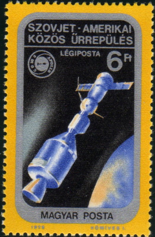 Apolo-Soyuz,encuentro espacial de las dos naves