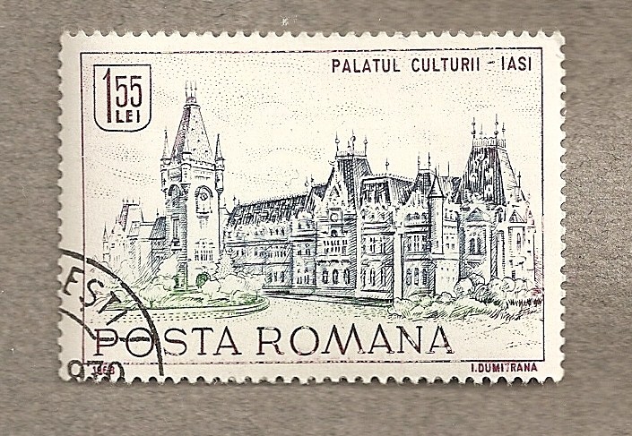 Palacio de la cultura en Iasi