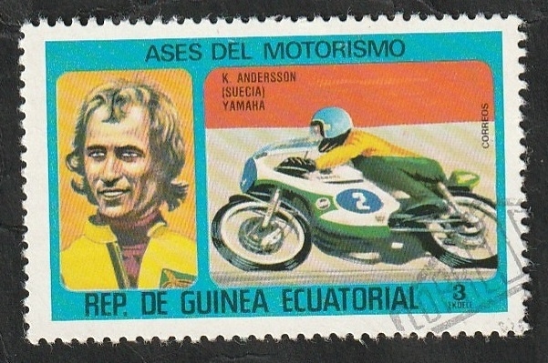 88 - K. Andersson, Campeón de motociclismo