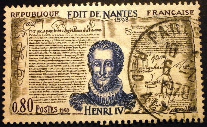 Historia de Francia. El Edicto de Nantes - 1598 Henri IV (1553-1610) 