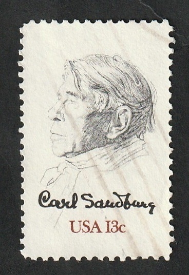 1184 - Centº del nacimiento del poeta del pueblo Carl Sandburg