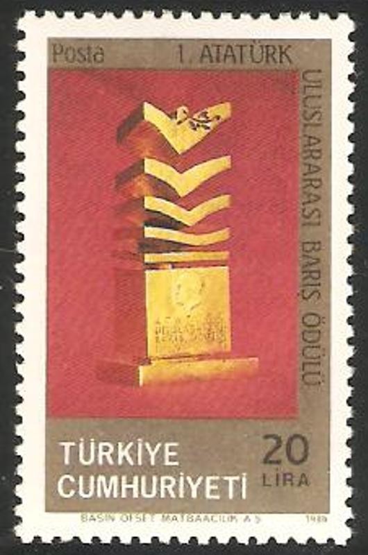 premio internacional ataturk, para la paz