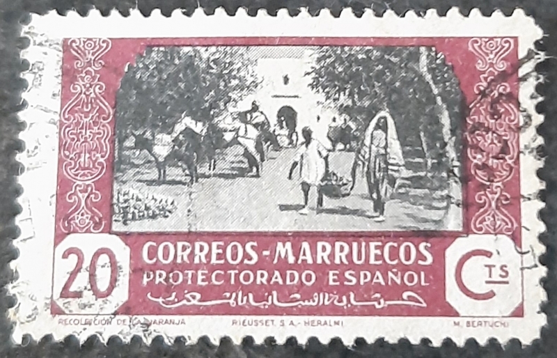 Marruecos español. Agricultura.