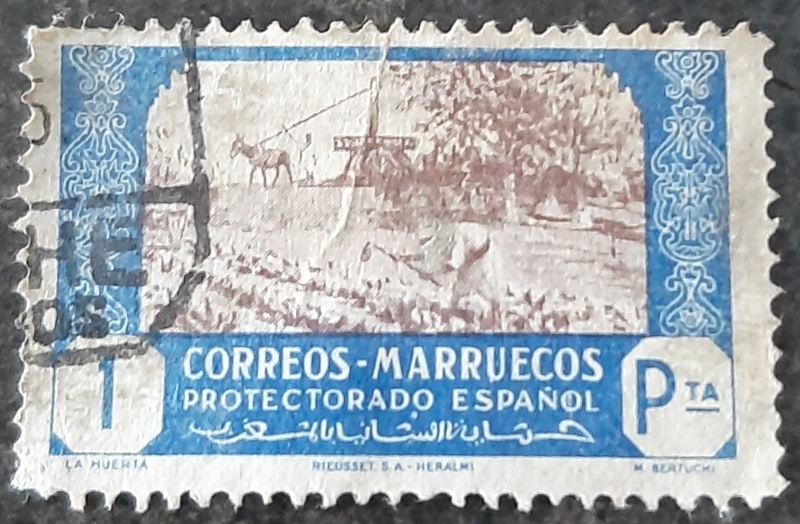 Marruecos español. Agricultura.