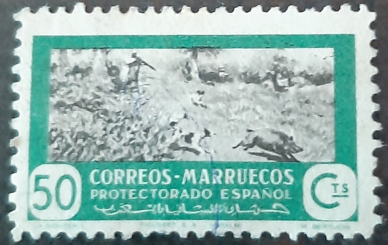 Marruecos español. Caza y pesca