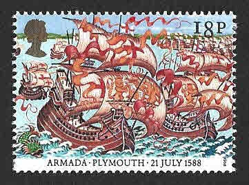 1218 - 400 Aniversario de la Derrota de la Armada Española por la Marina Real Británica