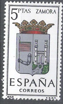 1700 Escudos de capitales de provincias españolas. Zamora.