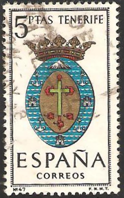 escudos capitales de provincia, tenerife