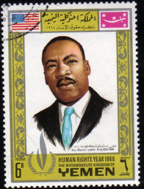 Año 1968 Derechos Humanos: Luther King