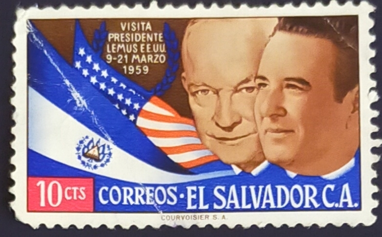 Eisenhower y Lemus, presidentes