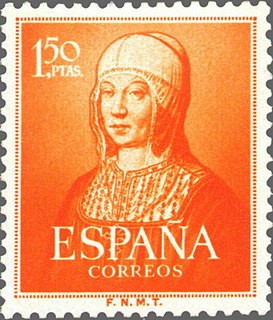 ESPAÑA 1951 1095 Sello Nuevo Centenario Isabel la Catolica Yv 814