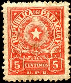 Escudo de Paraguay. U.P.U.