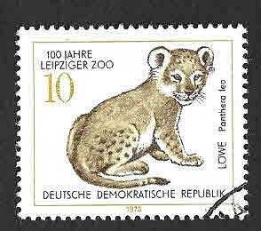 1910 - Centenario del Zoológico de Leipziger (DDR)