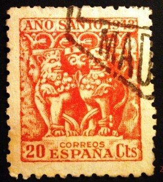 ESPAÑA 1943-1944 Año Santo Compostelano