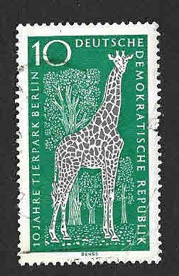 759 - X Aniversario del Zoo de Berlín (DDR)