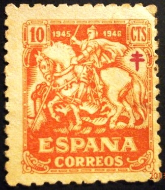 ESPAÑA 1945  Pro Tuberculosos